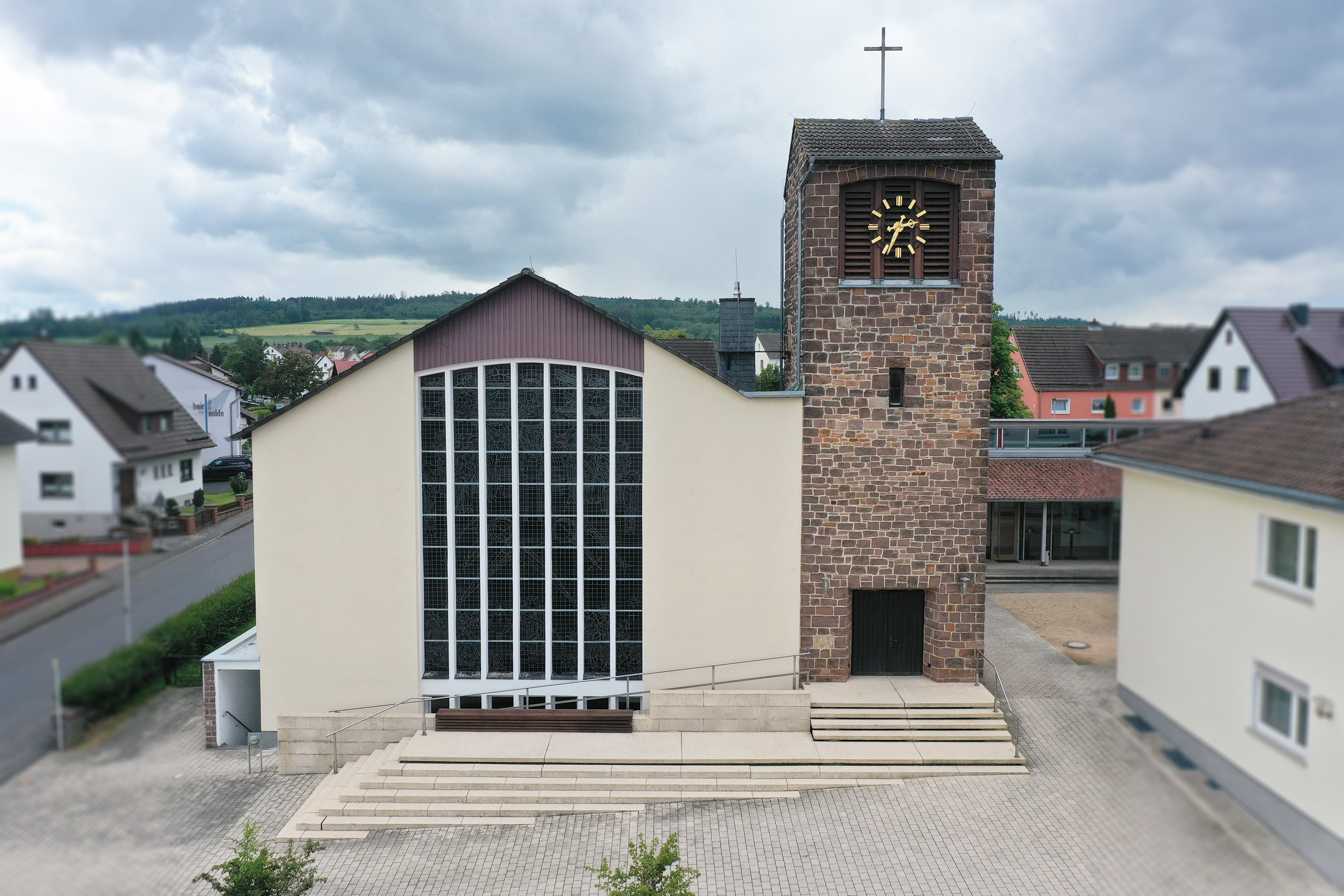 Kirche Hessisch Lichtenau Außenaufnahme